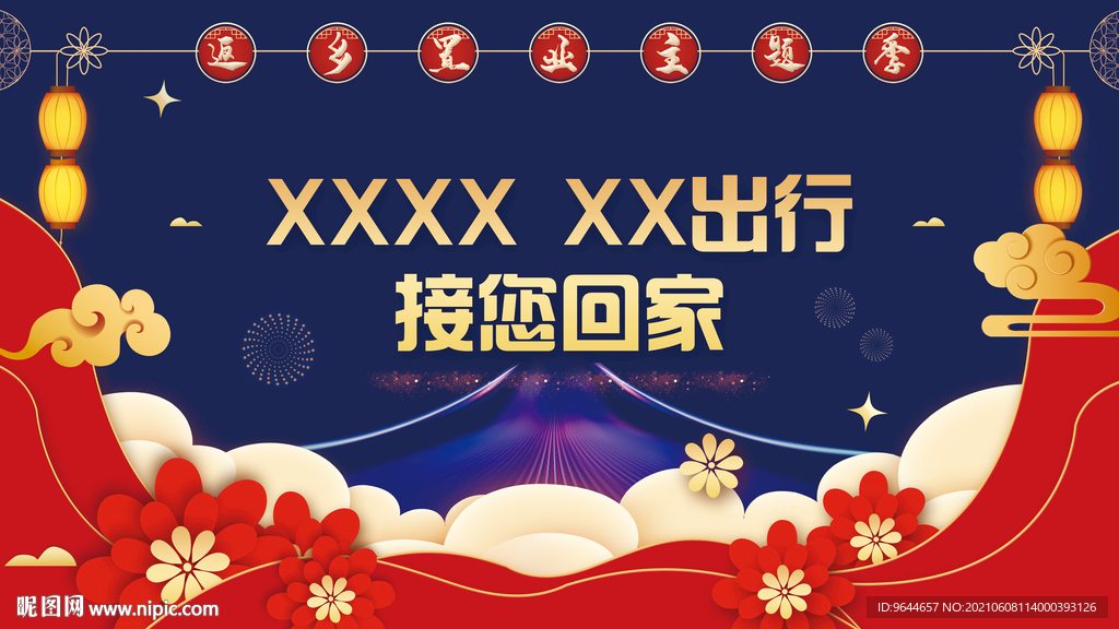 返乡 过年 回家 主视觉 城市