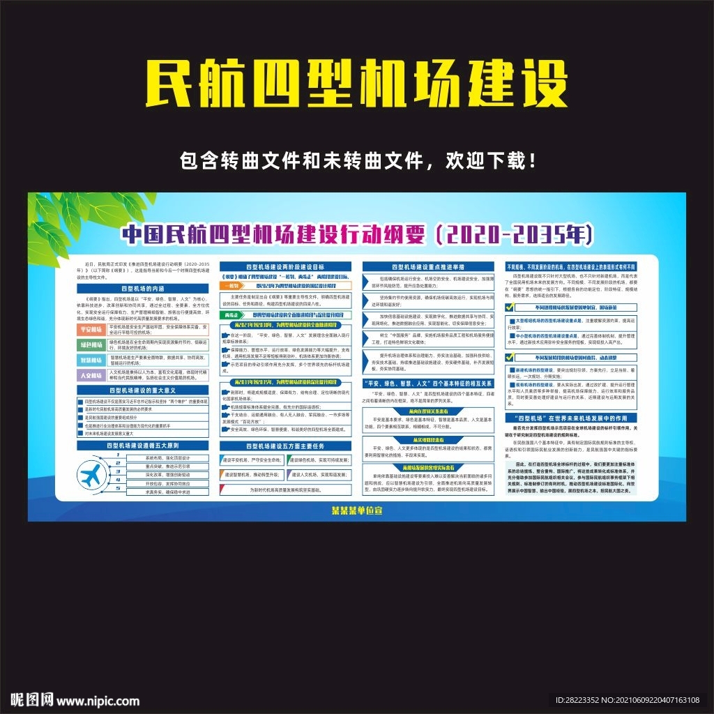 中国民航四型机场建设行动纲要