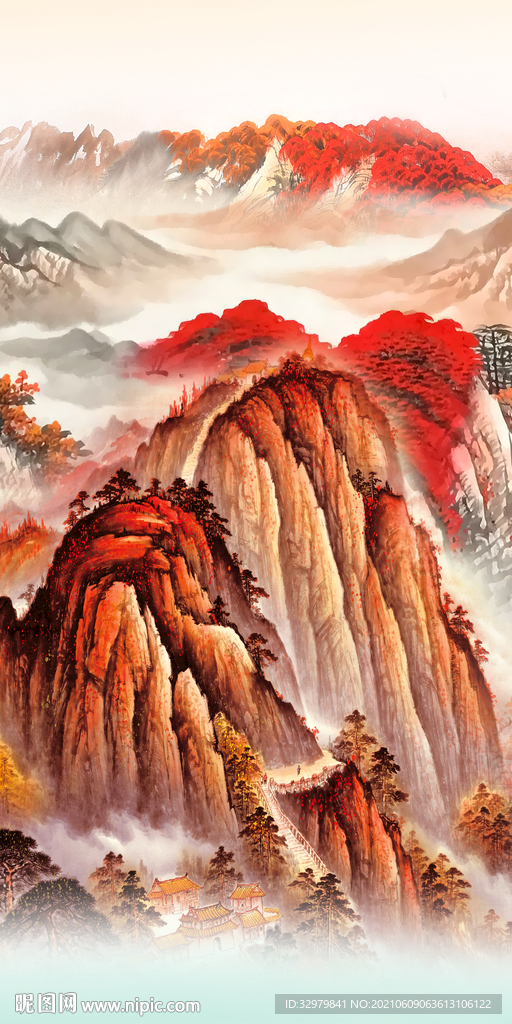 国画 高清意境山水