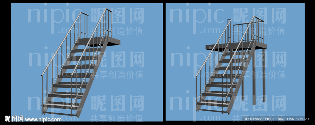 钢结构  楼梯