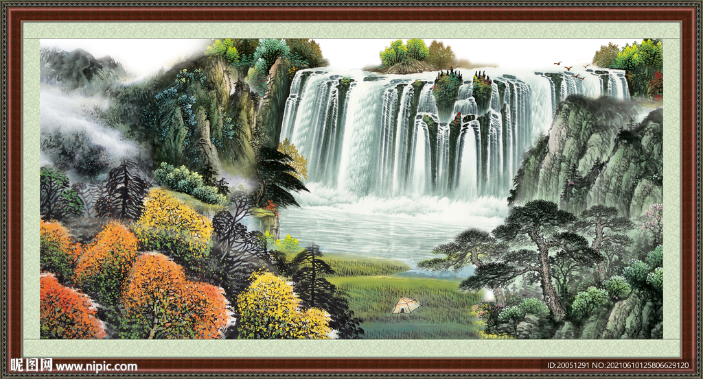 山水画 
