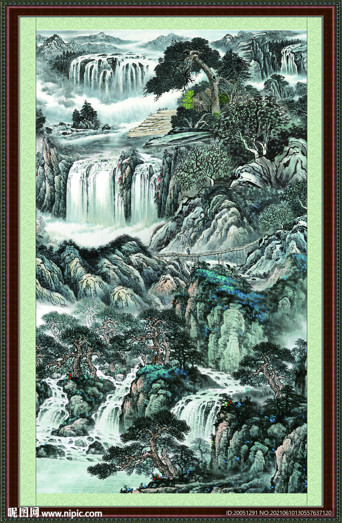 山水画 
