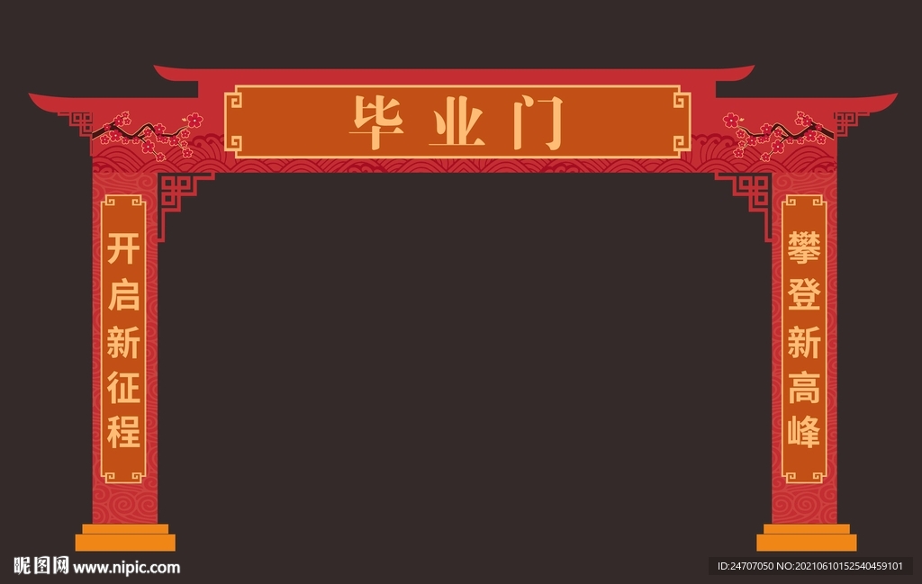 毕业门