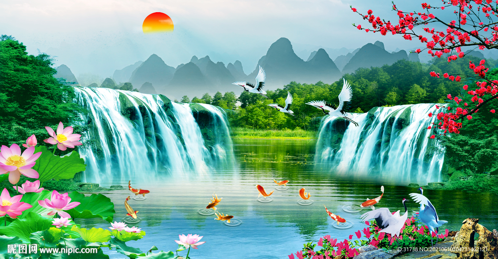 山水风景