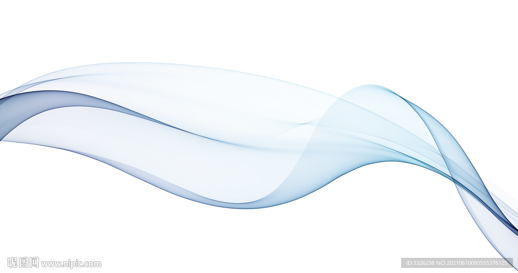 免扣线条素材创意蓝色线条