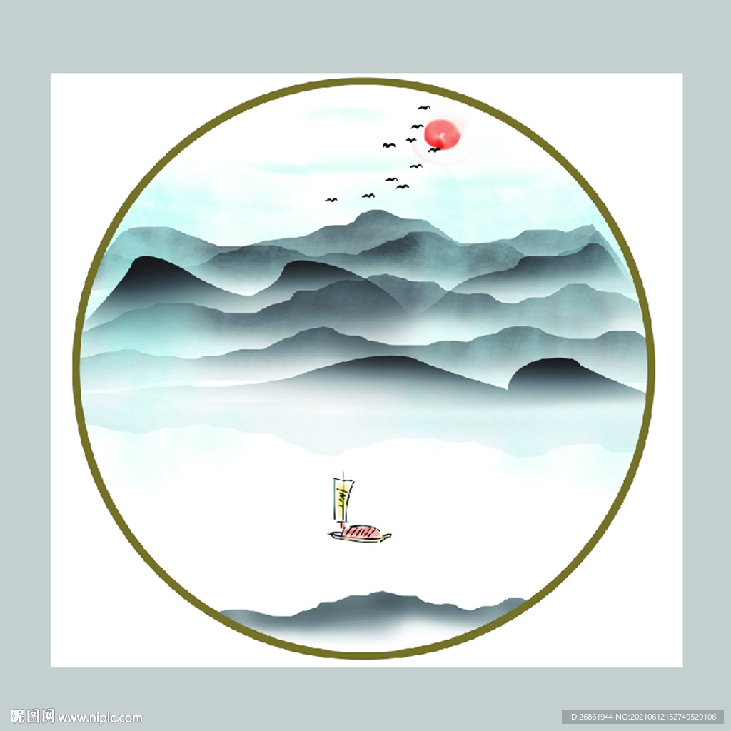 山水画