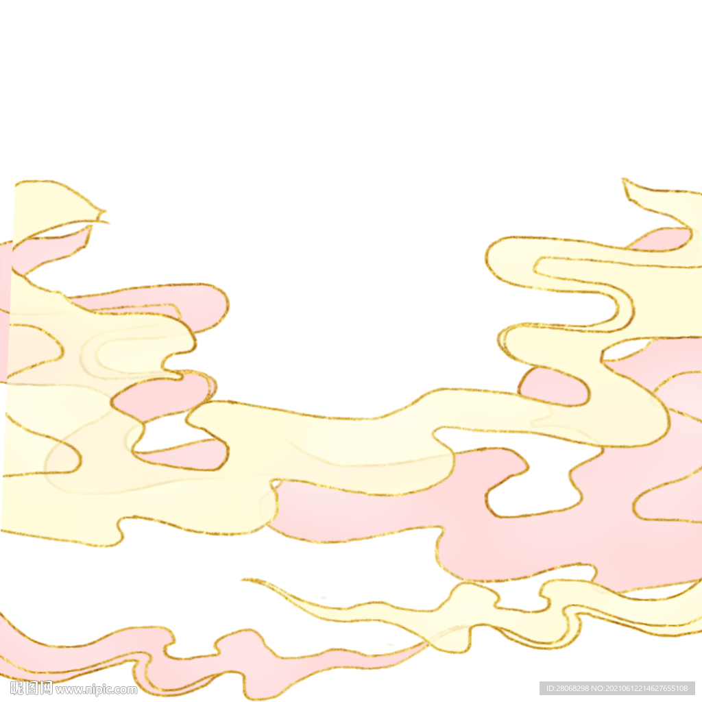 云朵卡通插画元素