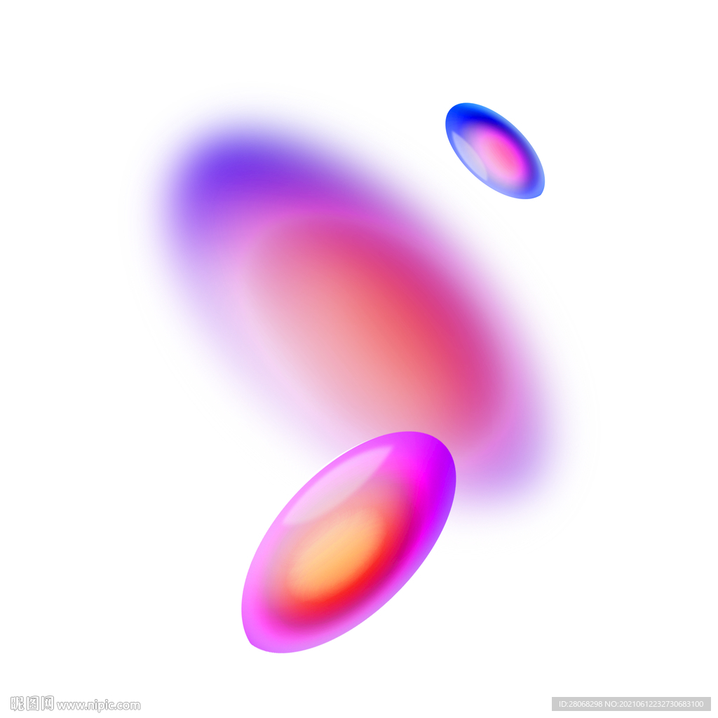 卡通漂浮装饰肩膀元素