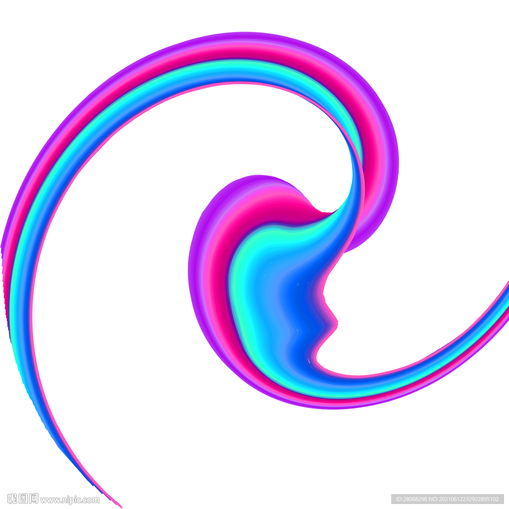 卡通酸性装饰漂浮元素