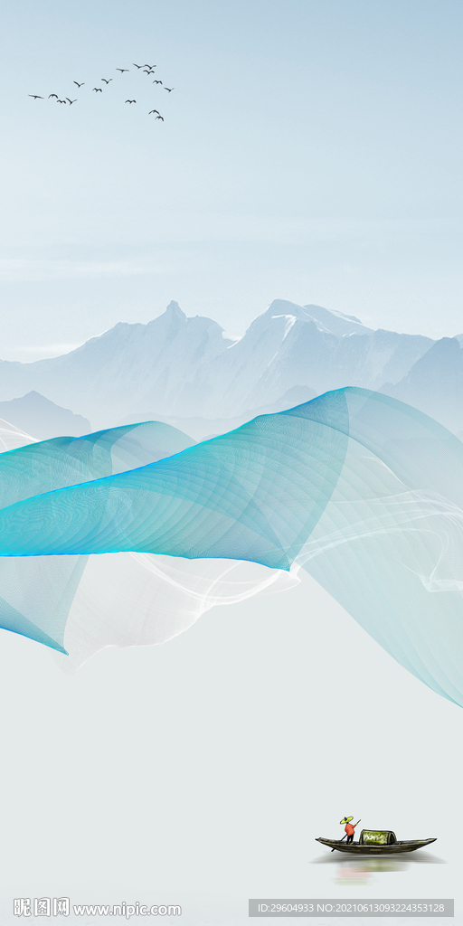 人气玄关新画 TIF分层图 