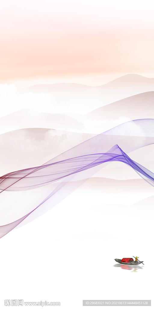 高档 山水玄关 分层TIF文件