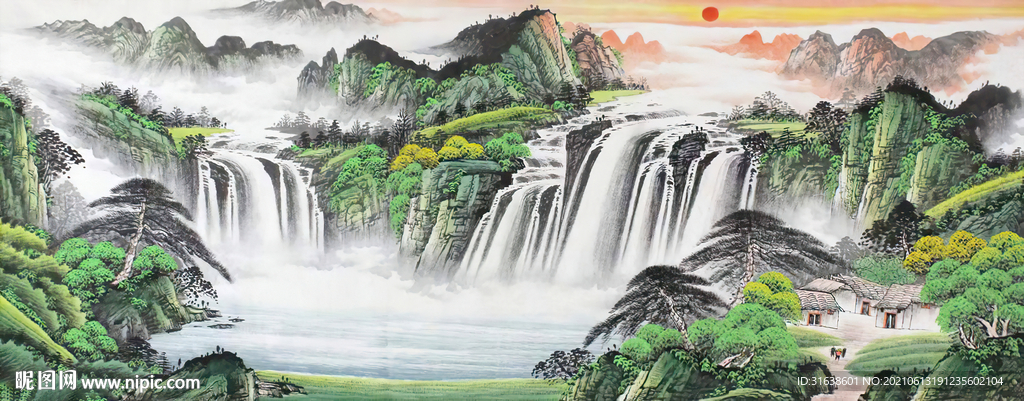 山水画图片