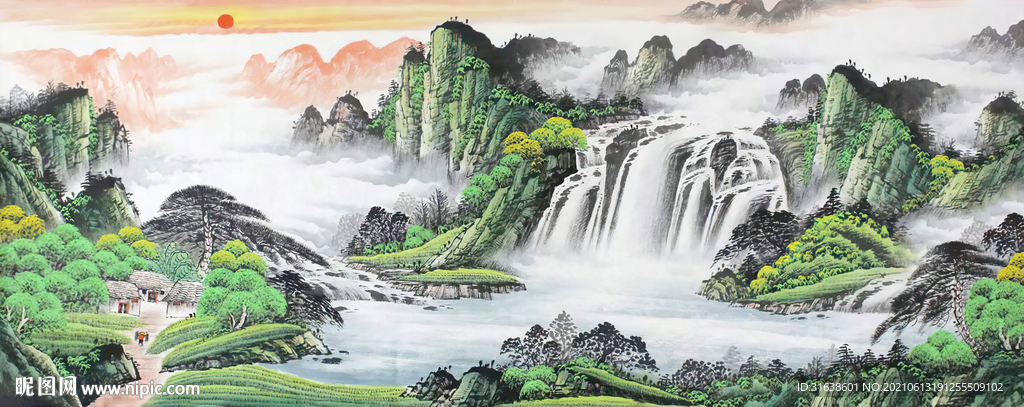 山水画图片