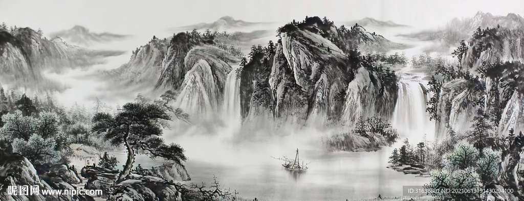 山水画图片