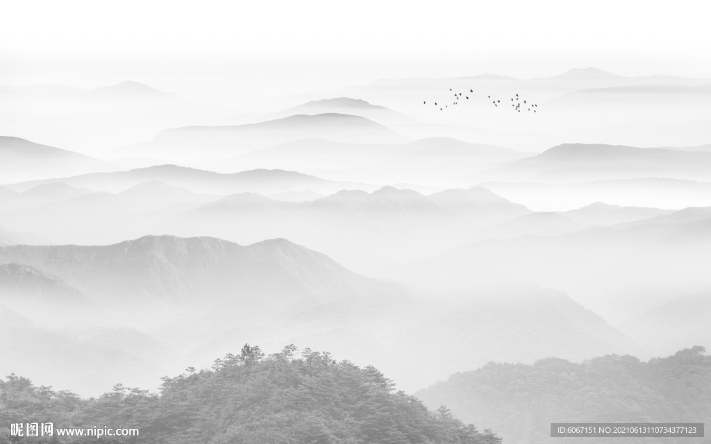 水墨山水