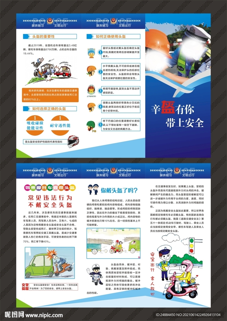 戴头盔安全常识