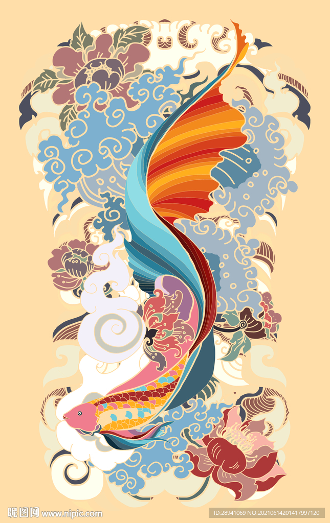 插画素材 纹身图案