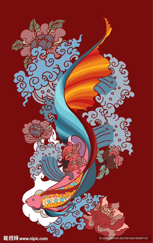 插画素材 纹身图案