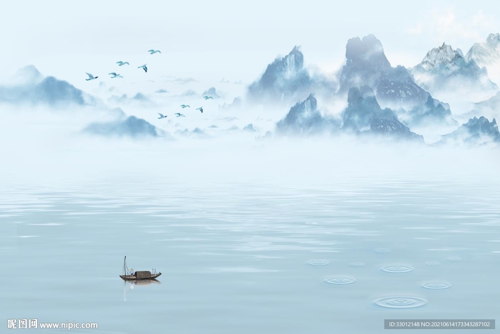 新中式背景墙