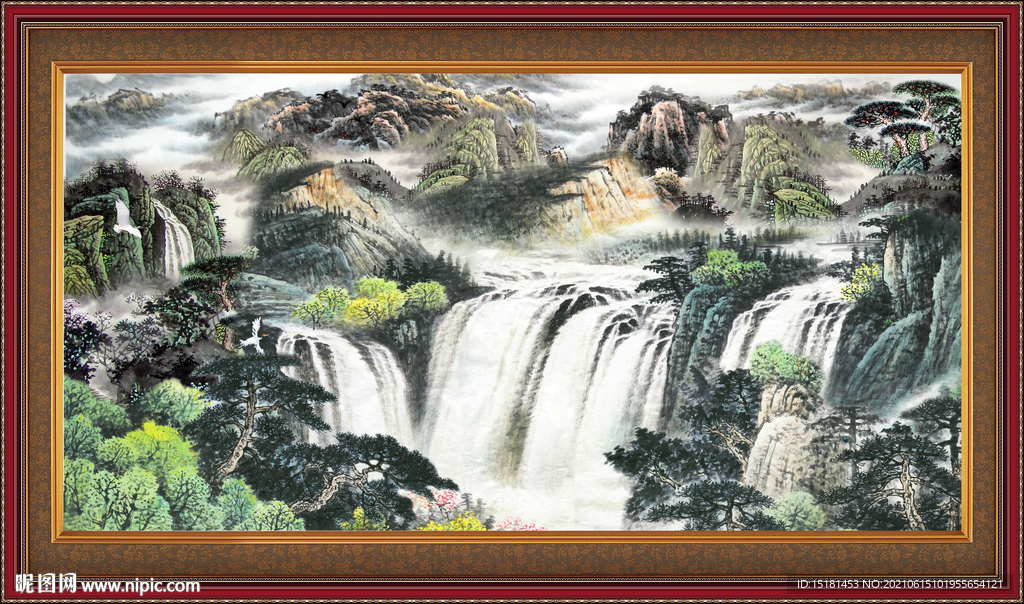 山水画 