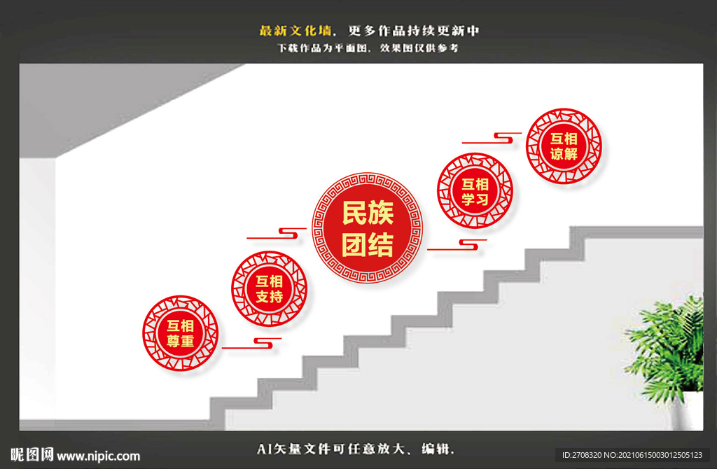 楼道民族团结