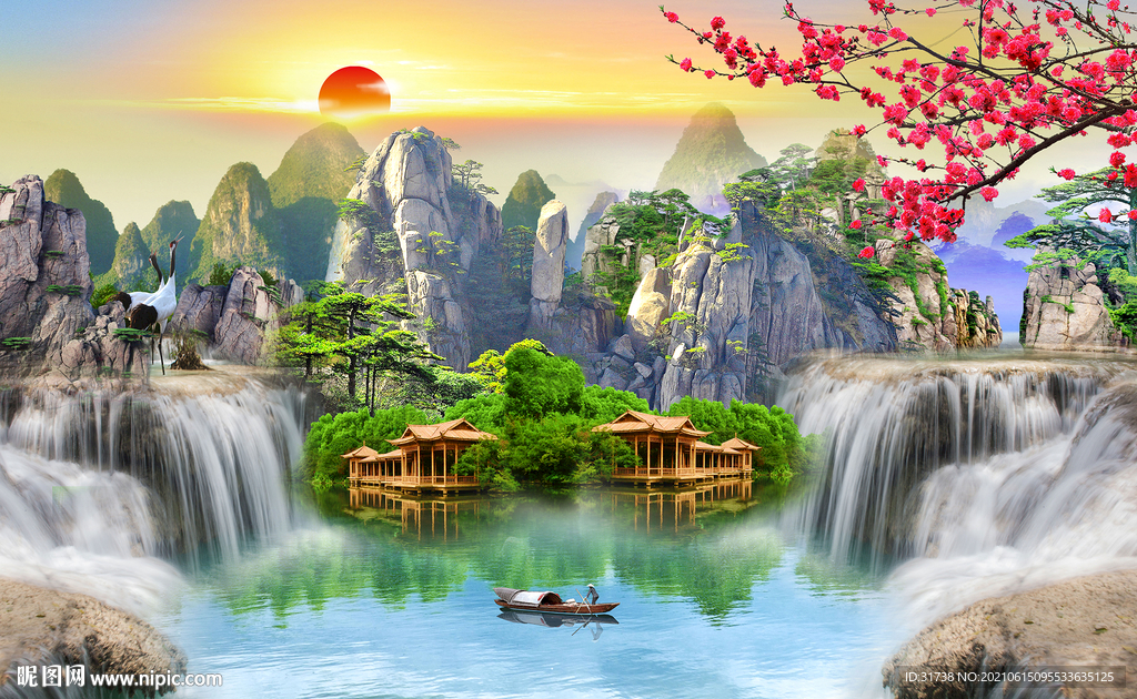 山水画