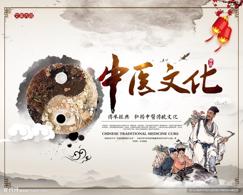 中医文化展板