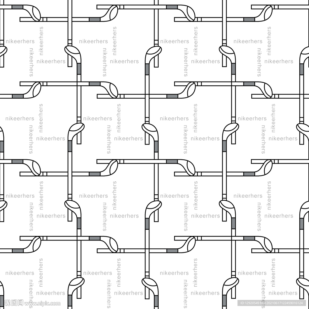 男装高尔夫字母格子