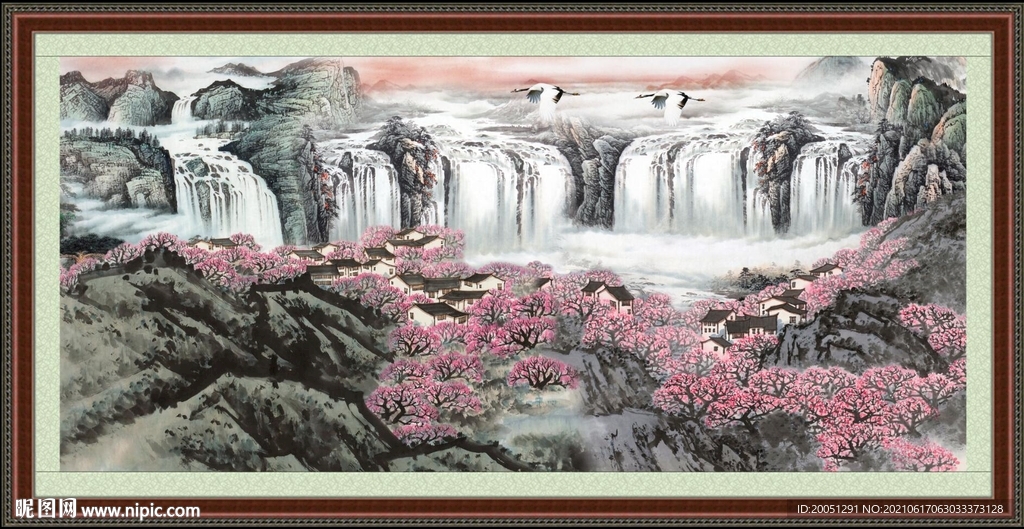 山水画 