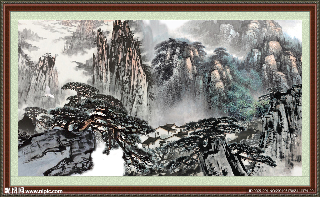 国画风景