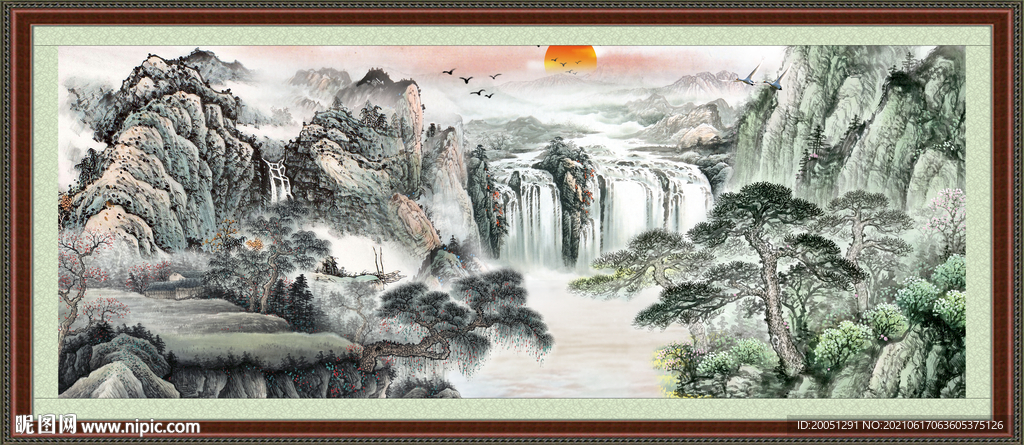 国画风景 