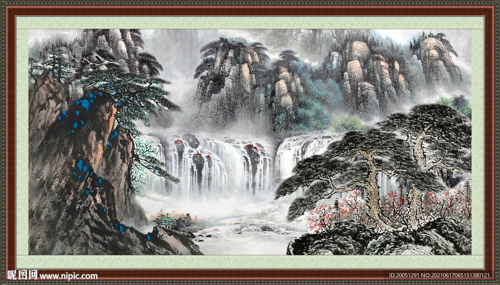 国画风景 
