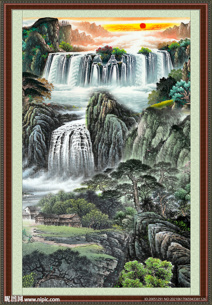 国画风景 