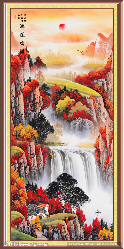  玄关画 