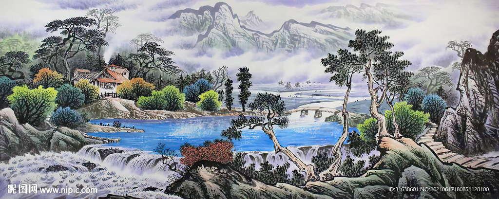 山水画