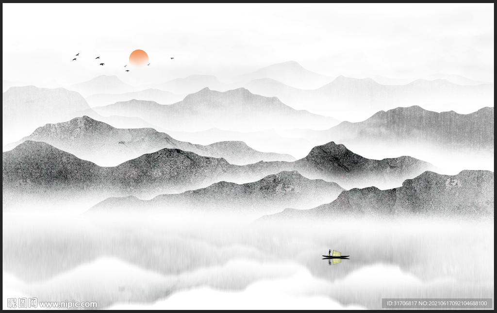 山水画