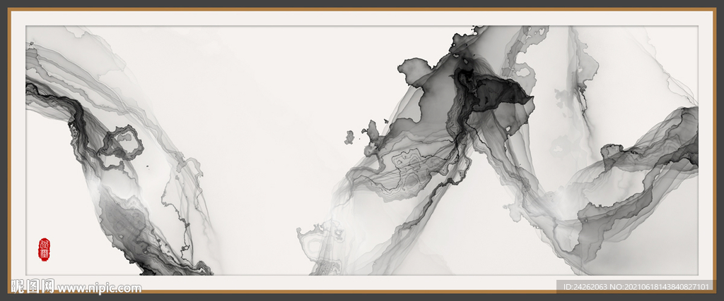 水墨画软膜天花