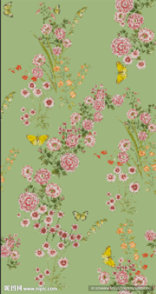 手绘花