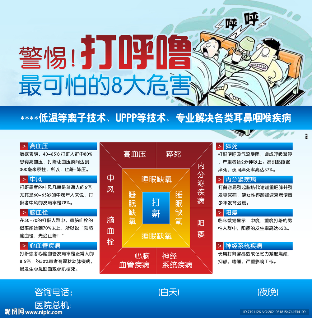 打呼噜的危害健康危害