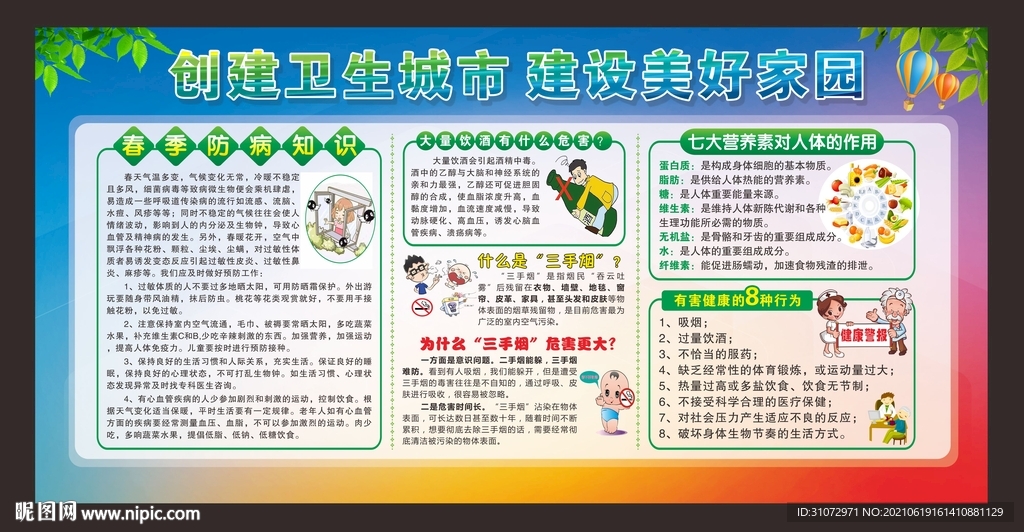 创城宣传栏