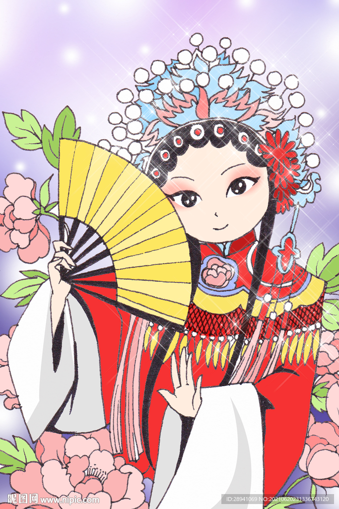 国潮海报 京剧海报 戏剧