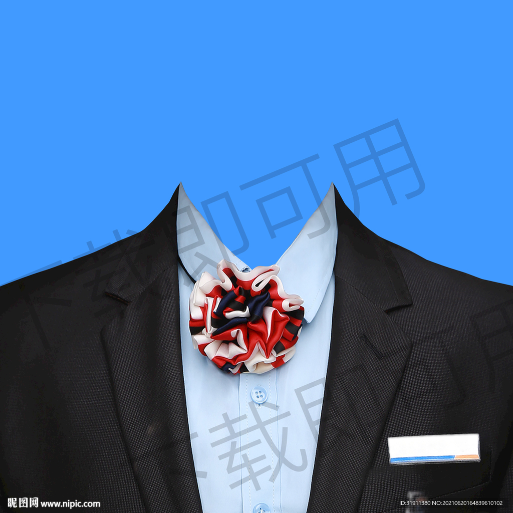 银行制服模板