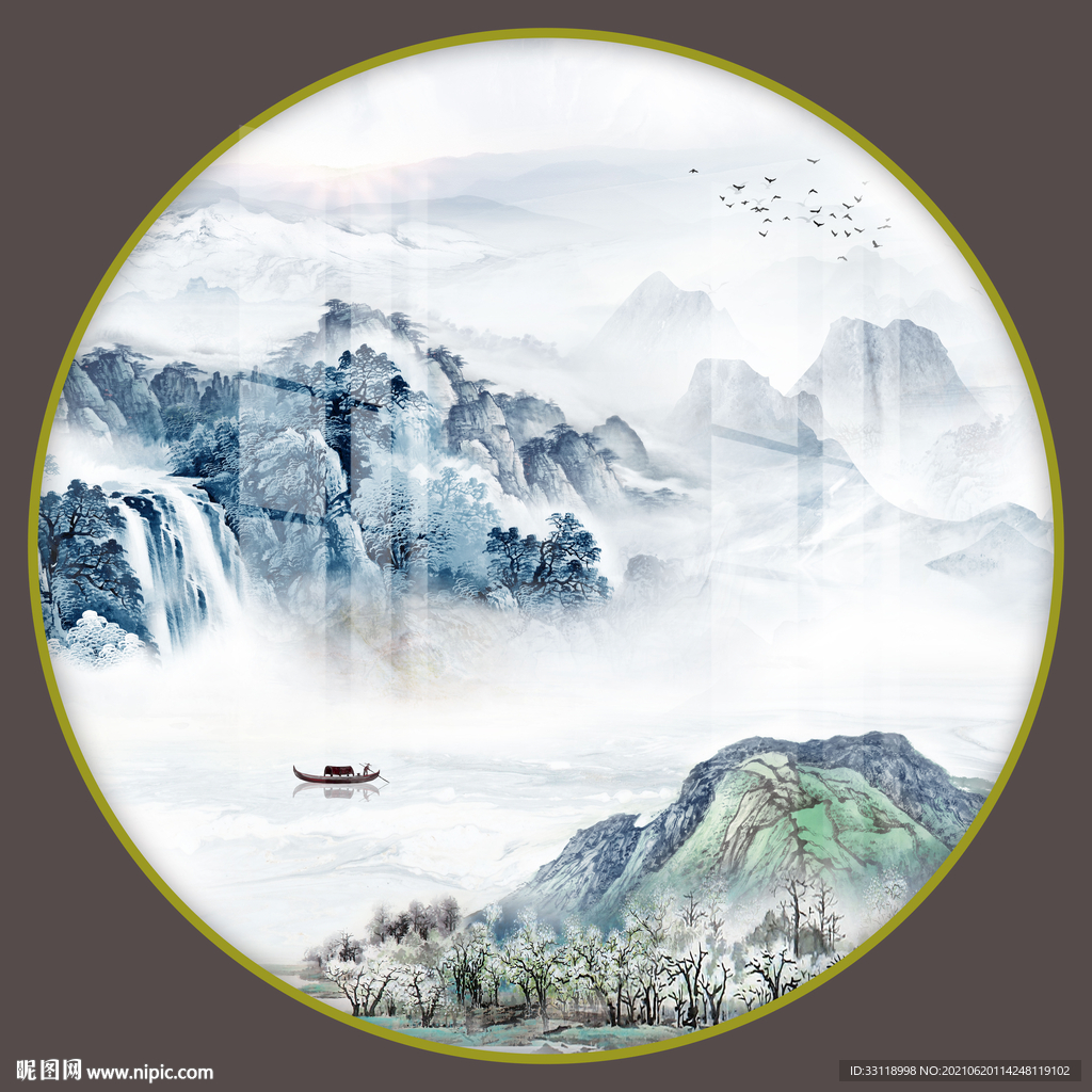 水墨山水
