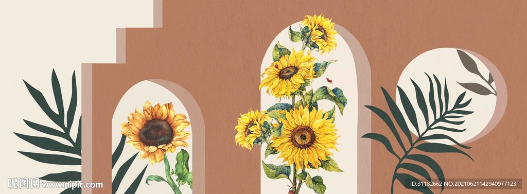 向日葵装饰画