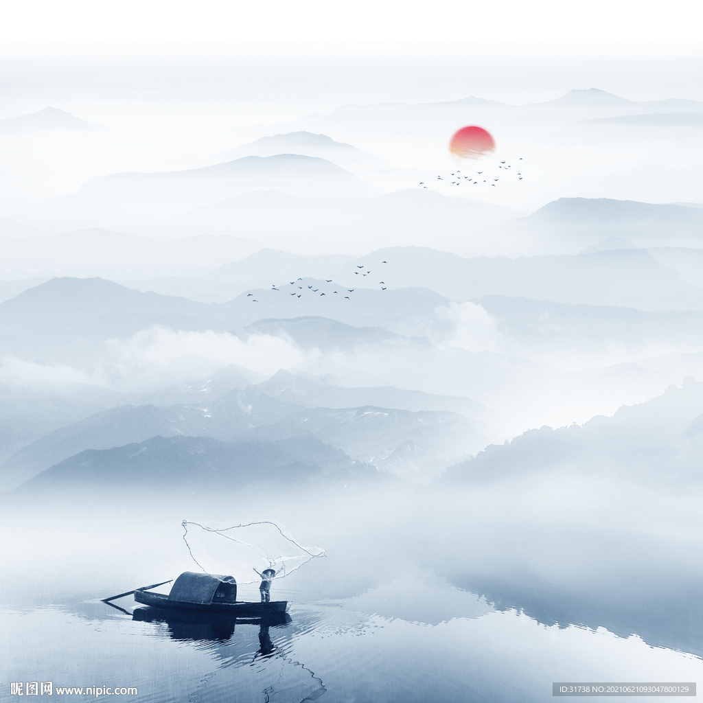 水墨山水