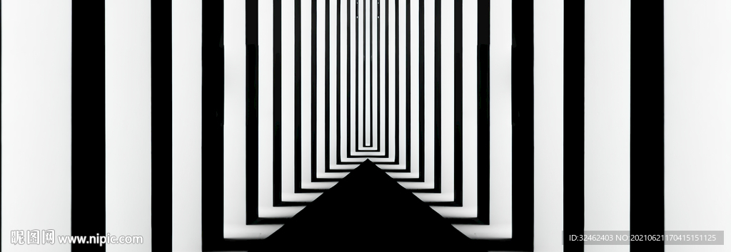 几何立体空间装饰画