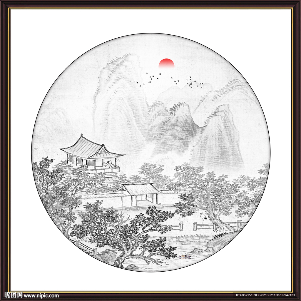 水墨山水