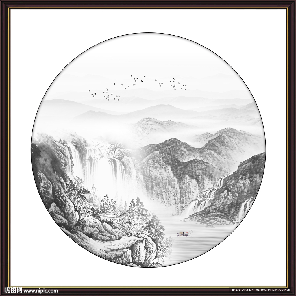 山水画