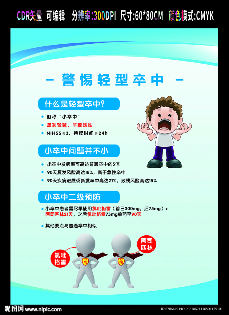 世界脑卒中日 脑卒中防治宣传栏