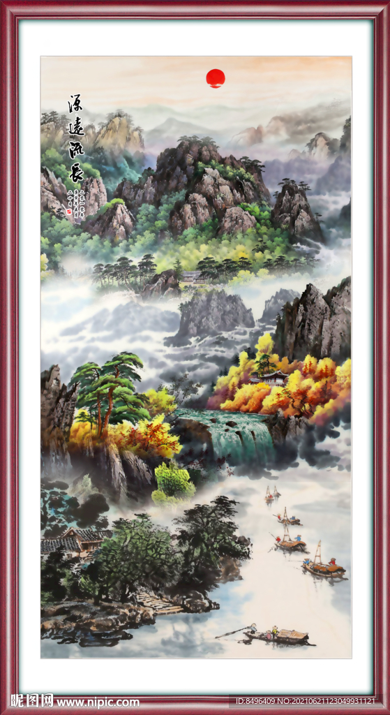 国画山水